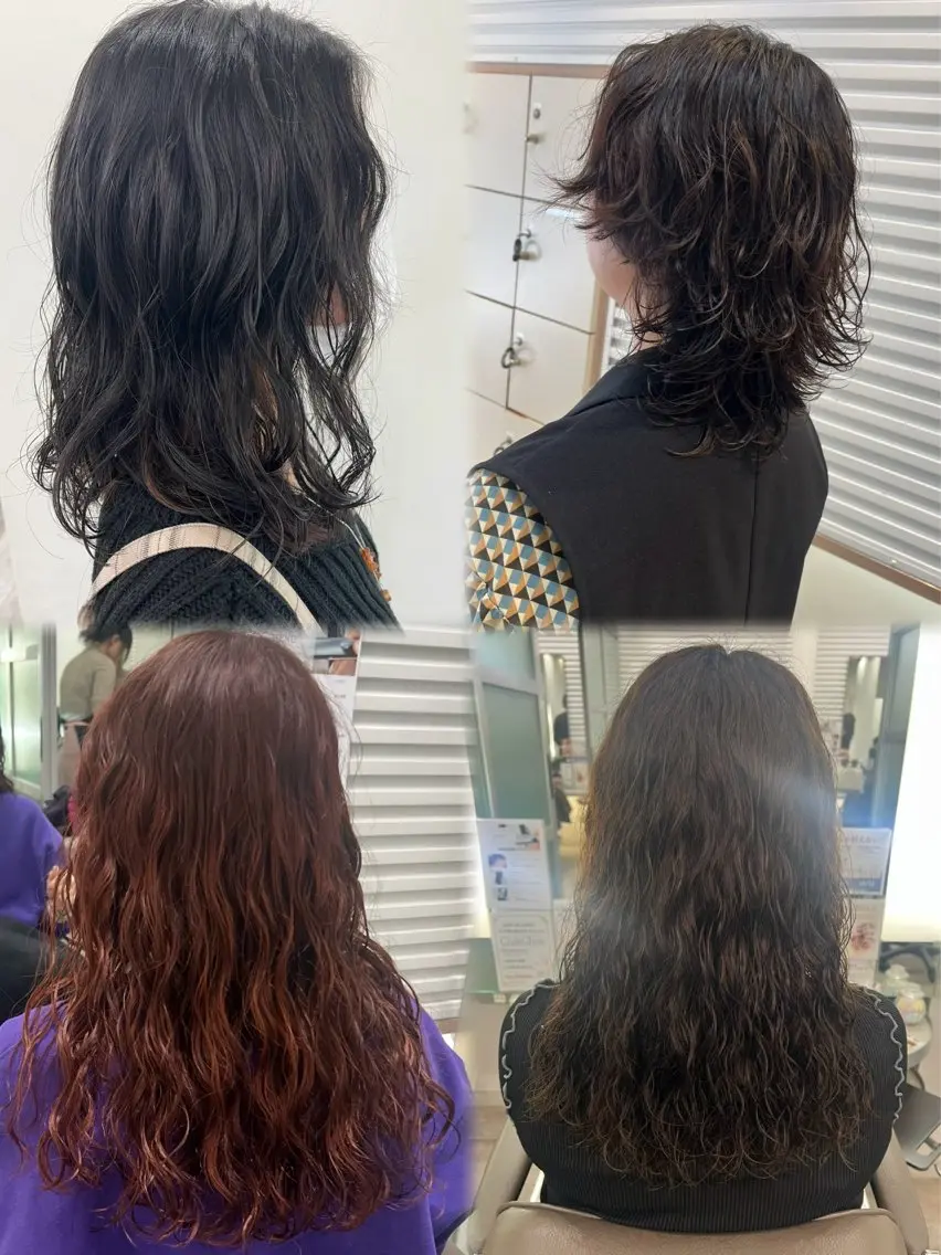 【レディース👩🏻🦱💖】カット➕パーマ➕1stepトリートメントの写真
