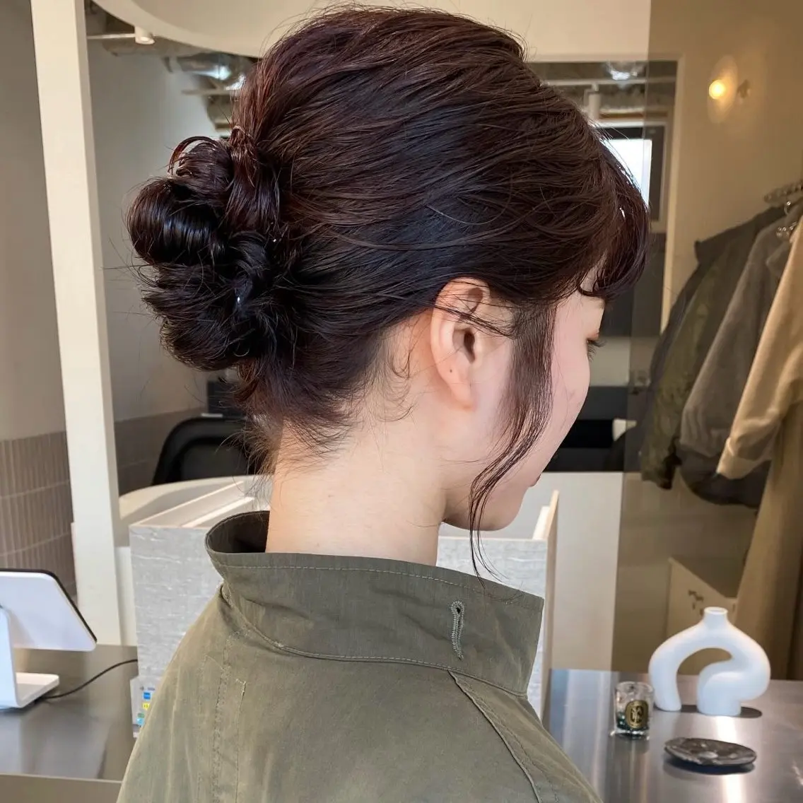 パーマ ヘアアレンジ 簡単アレンジ カット パーマ トリートメント minori パーマ/透明感カラーのヘアスタイル