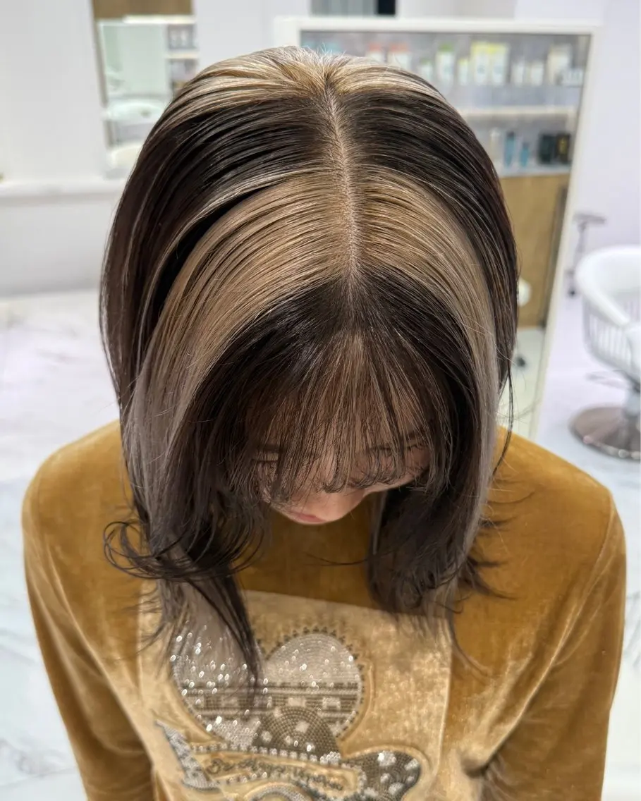 カラー DEAN JECYのヘアスタイル