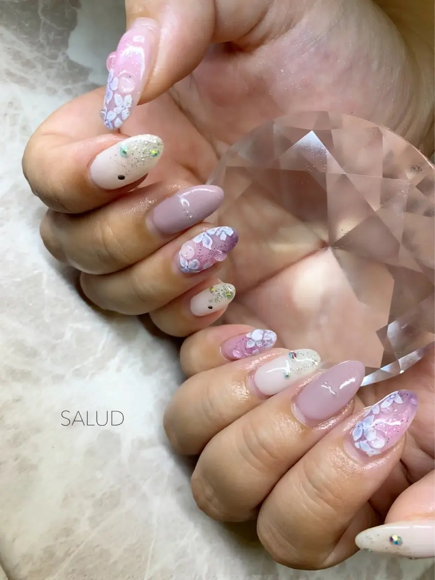 ネイル ハンドネイル Nail Salon SALUDのネイルデザイン