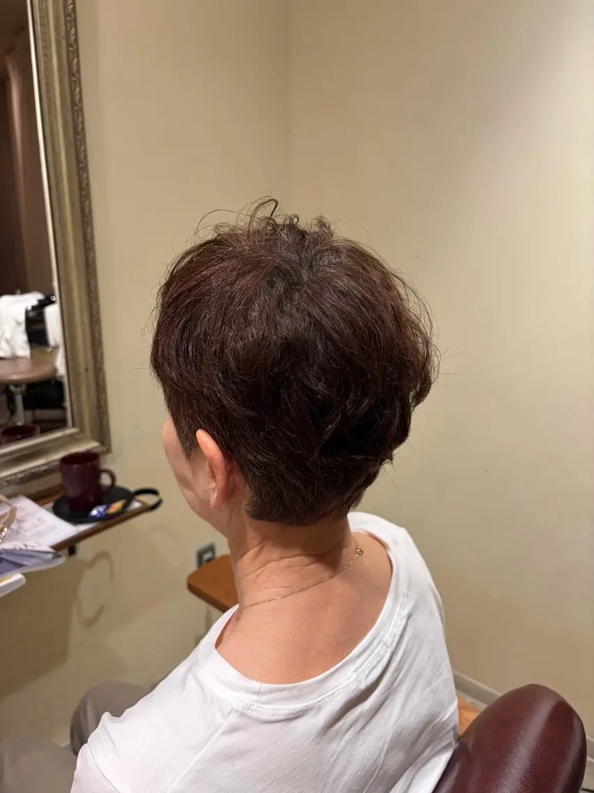ショート パーマ 西村 さくらのヘアスタイル