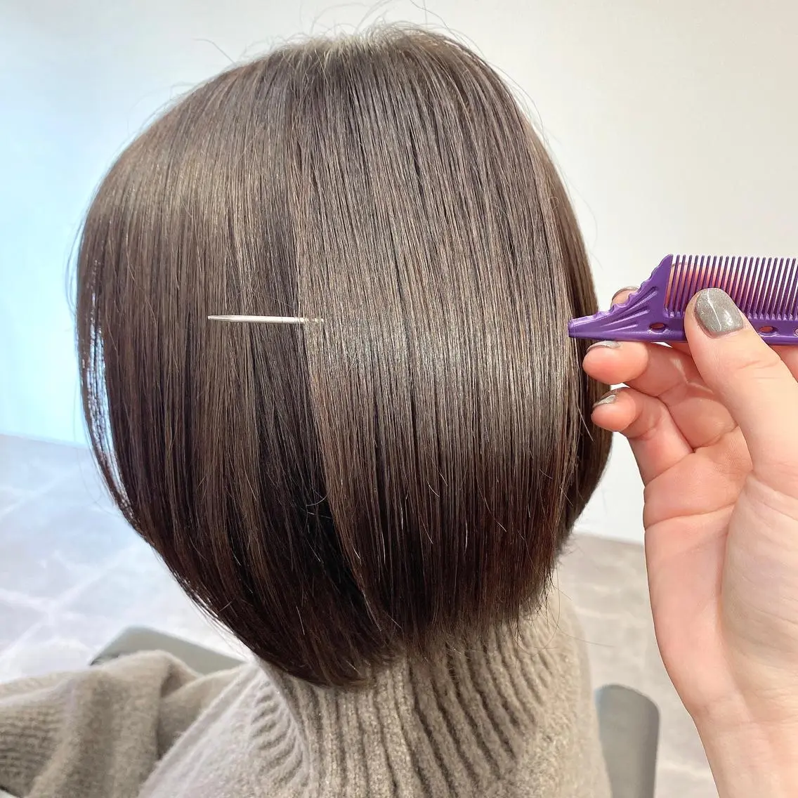 カラー ブリーチ 🫧カラー＆エクステ 専門🤍松下🫧のヘアスタイル