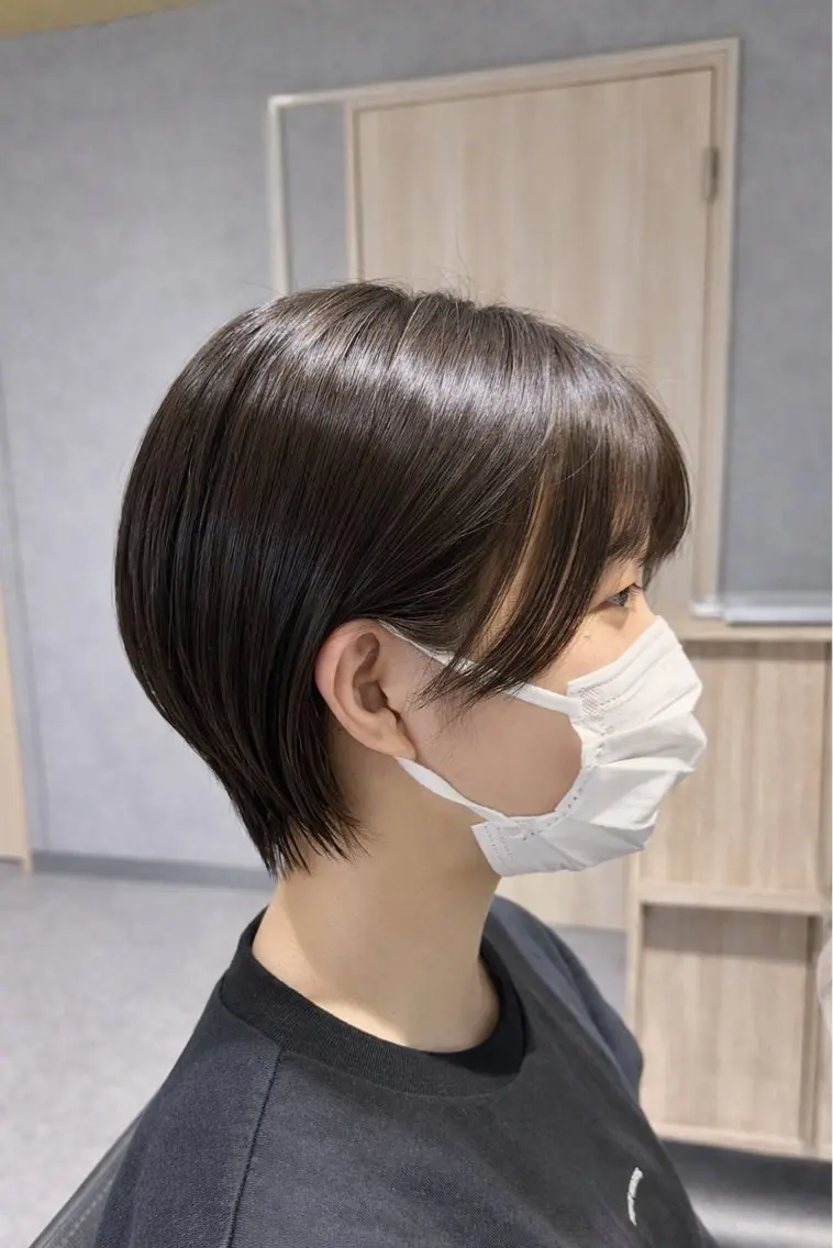 ショート カラー 福井メンズカット メンズパーマ野村俊太のヘアスタイル