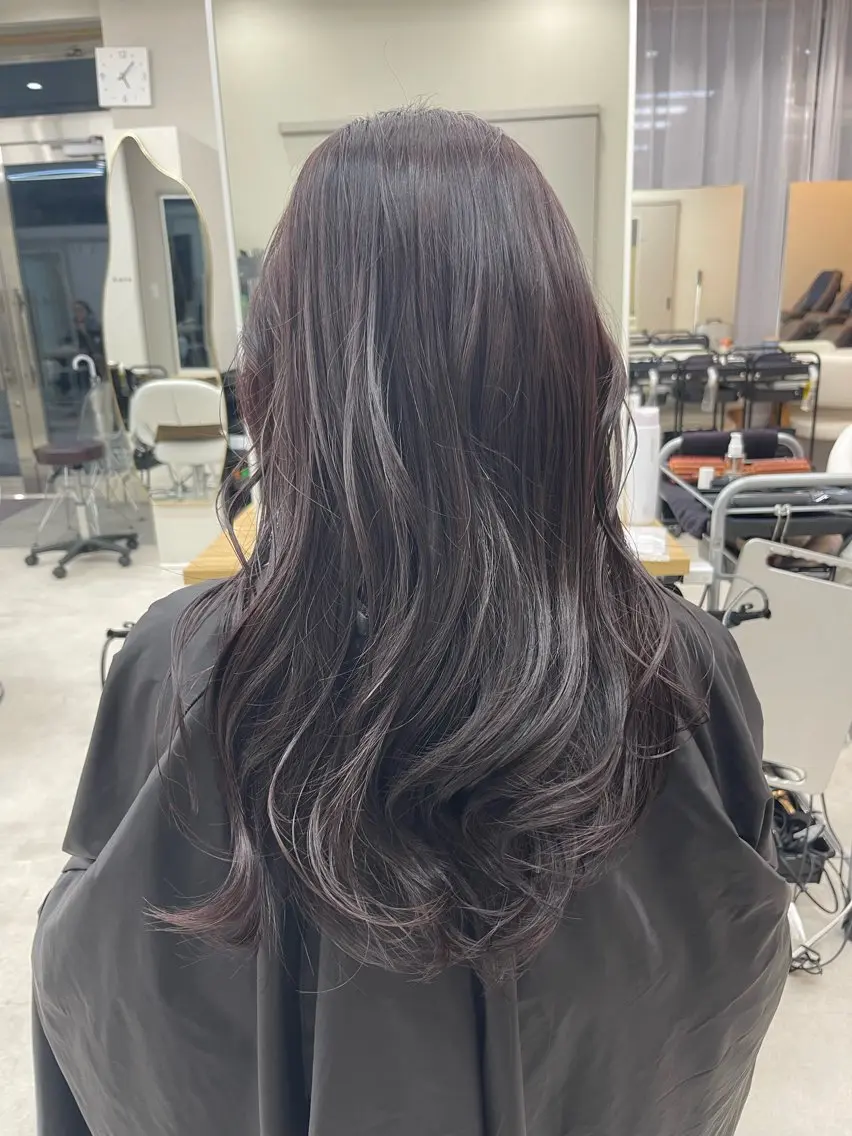 ミディアム 透明感カラー⭐️ Takumaのヘアスタイル