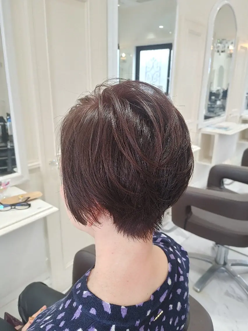 ショート トリートメント 中村 裕昭のヘアスタイル