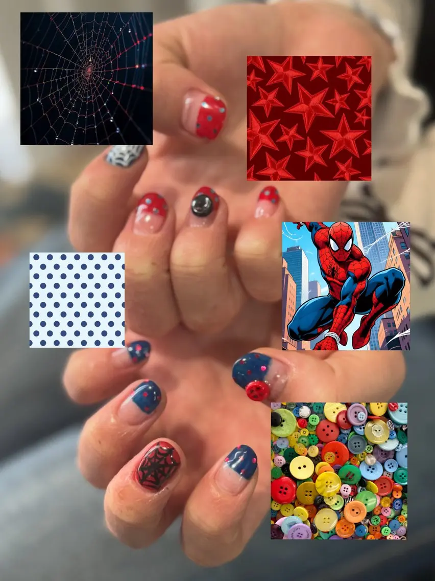 ネイル ハンドネイル フットネイル カエデ/ 海外ネイル🌺のネイルデザイン