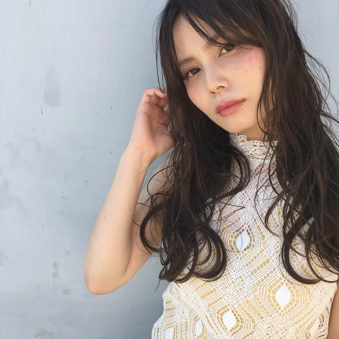 ロング カラー パーマ 銀座🤍ボブ/ ミディアム/佐野夢美のヘアスタイル
