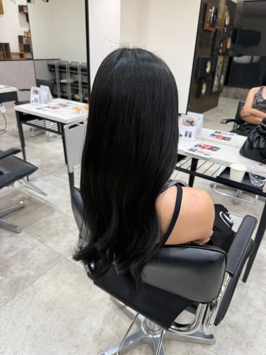 ロング ヘアカラー トリートメント ciate 山口 MAHIROのヘアスタイル