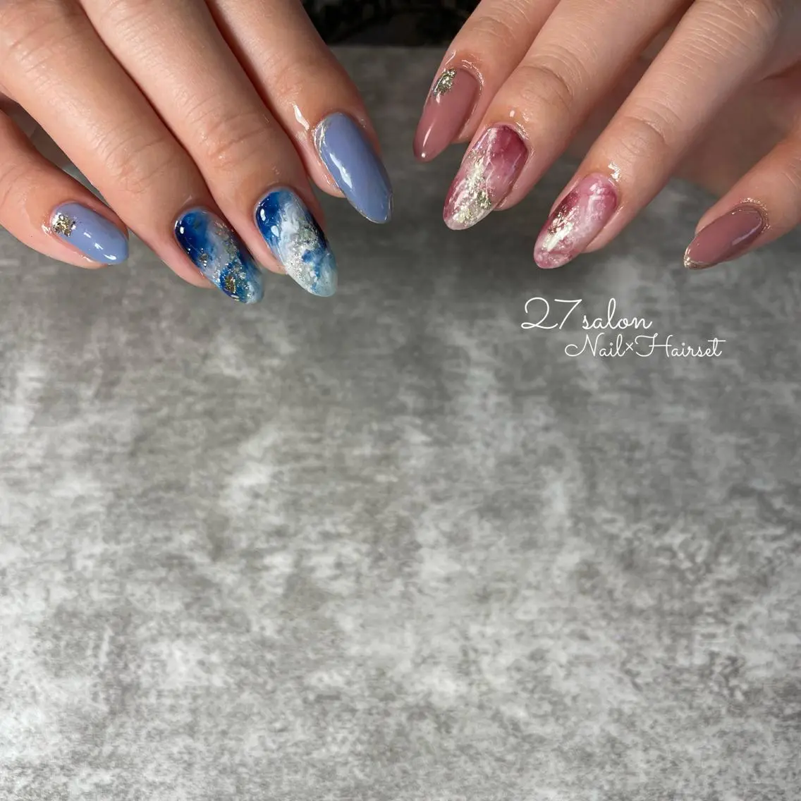 ネイル ニュアンスネイル 27salon yuinaのネイルデザイン