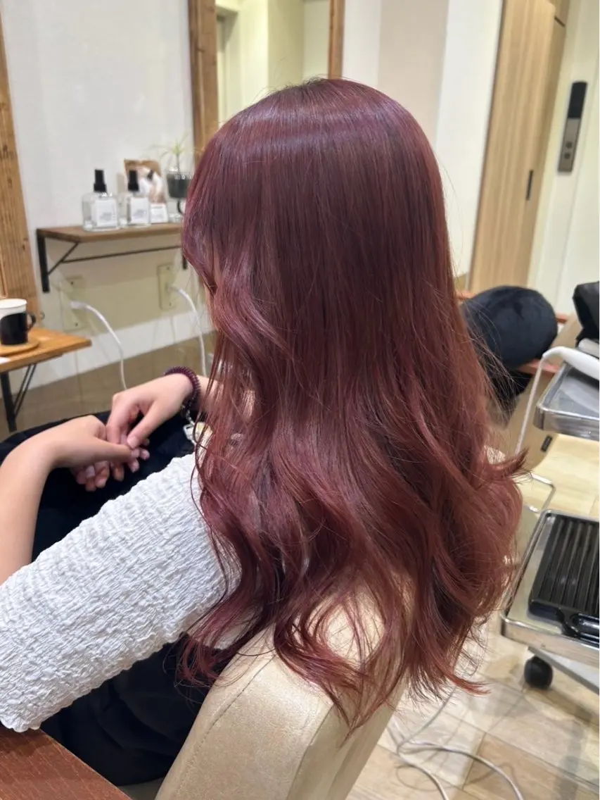 ロング カラー 暖色/ダブルカラー 💜 Sena 🫧のヘアスタイル