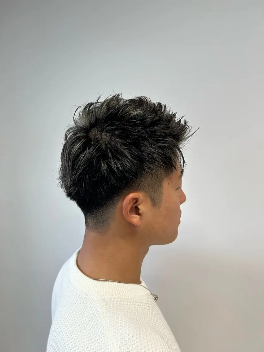 カラー メンズ ヘアカラー 相澤 拳のヘアスタイル