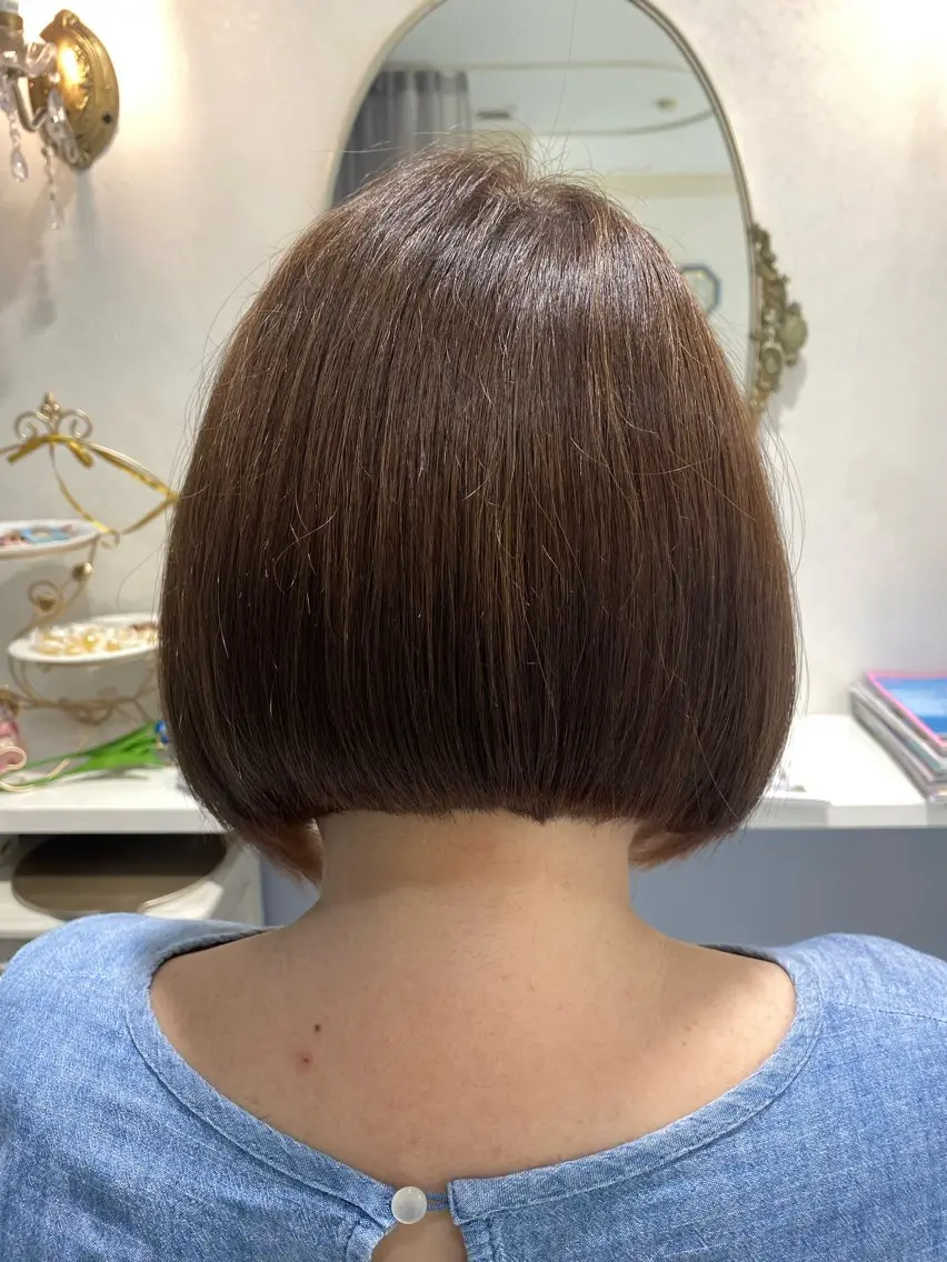 ショート ボブ MASUMI／ 川西能勢口LUMIAのヘアスタイル