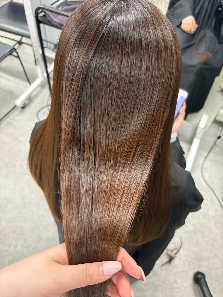 ロング トリートメント 💕мei 透明感カラー💕のヘアスタイル