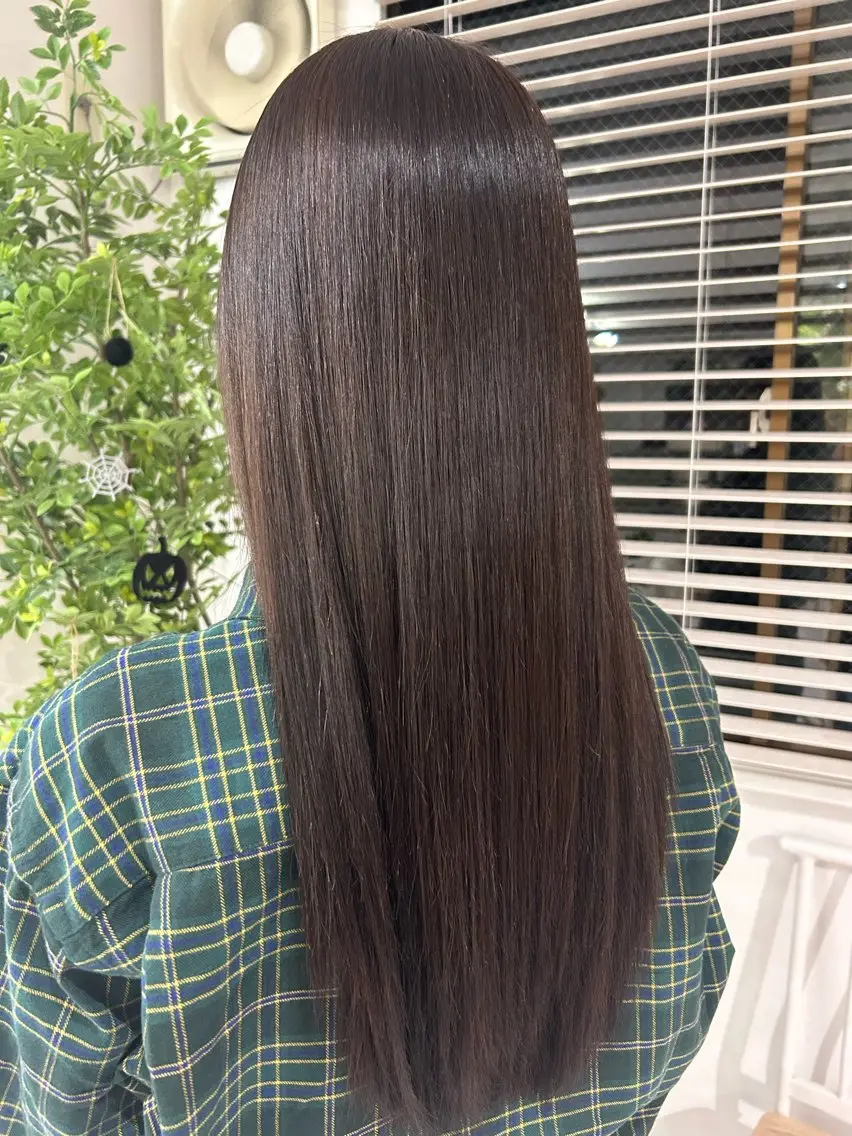 ロング カラー ヘアカラー トリートメント ヘアセット 💙まこと💙艶 カラー(Rico)のヘアスタイル