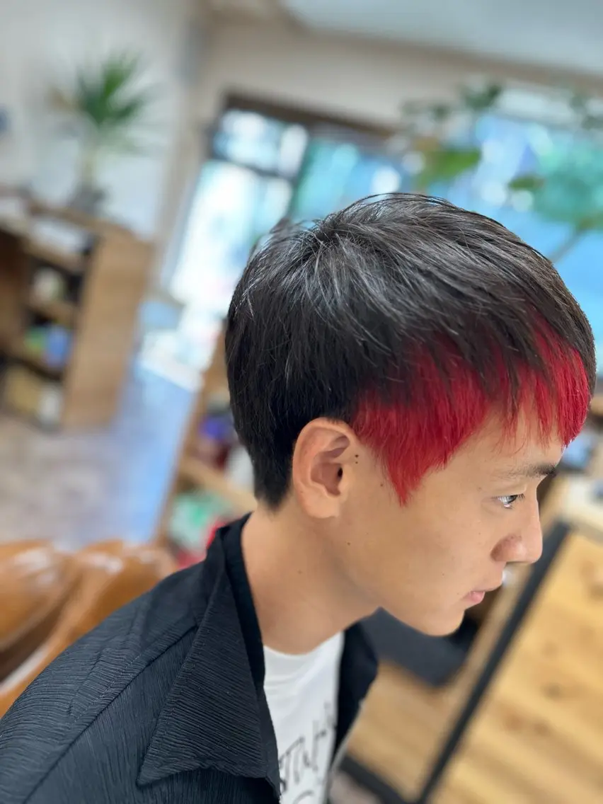 ショート カラー 後藤 征信のヘアスタイル
