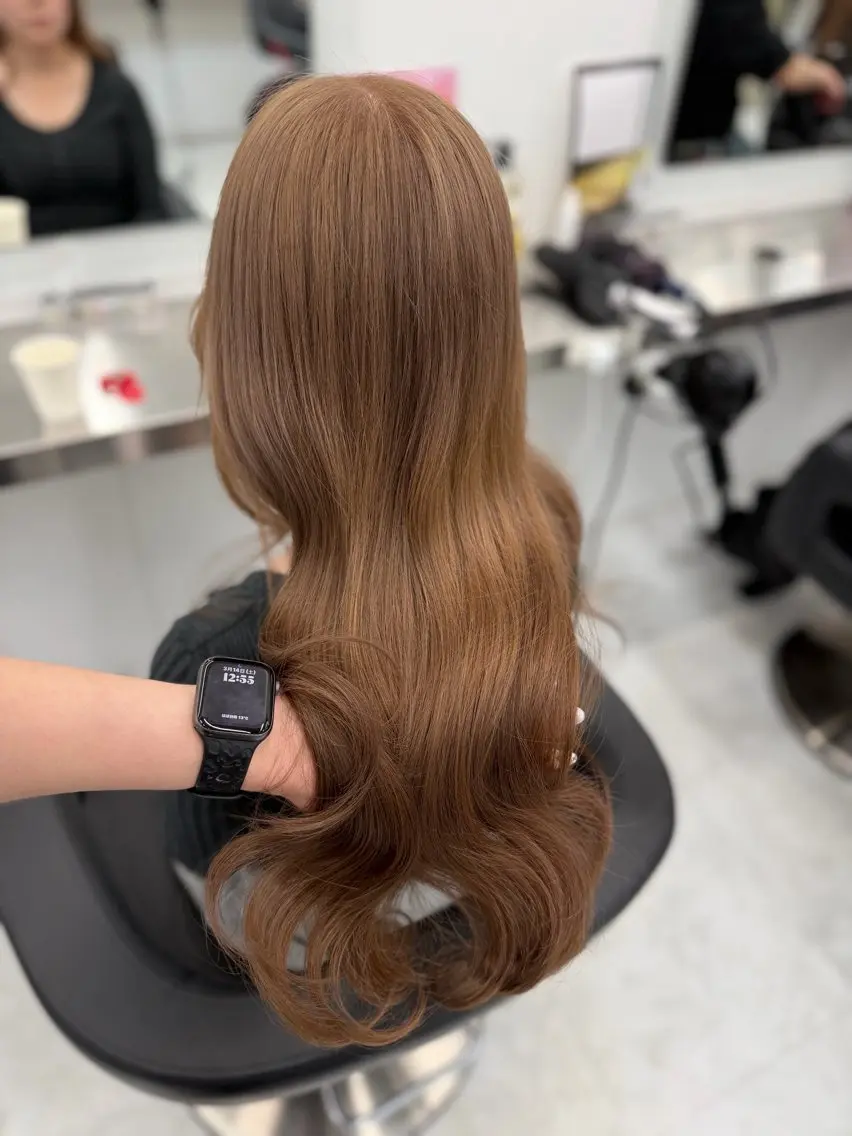 カラー ヘアカラー トリートメント 透明感カラー🎀艶髪 Anju/渋谷🎀のヘアスタイル