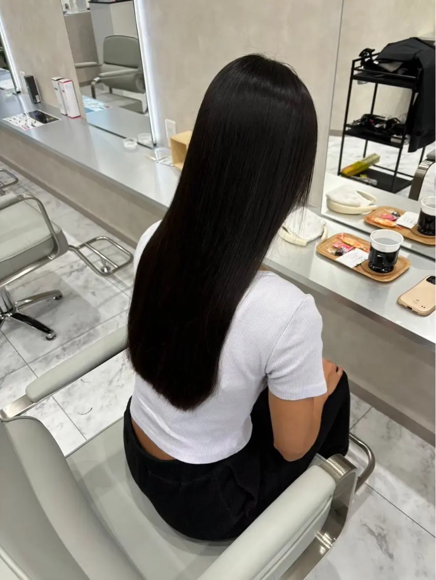 ロング ショートボブ ボブ ハッシュカット ハイライト 髪質改善 荒金 大翔のヘアスタイル