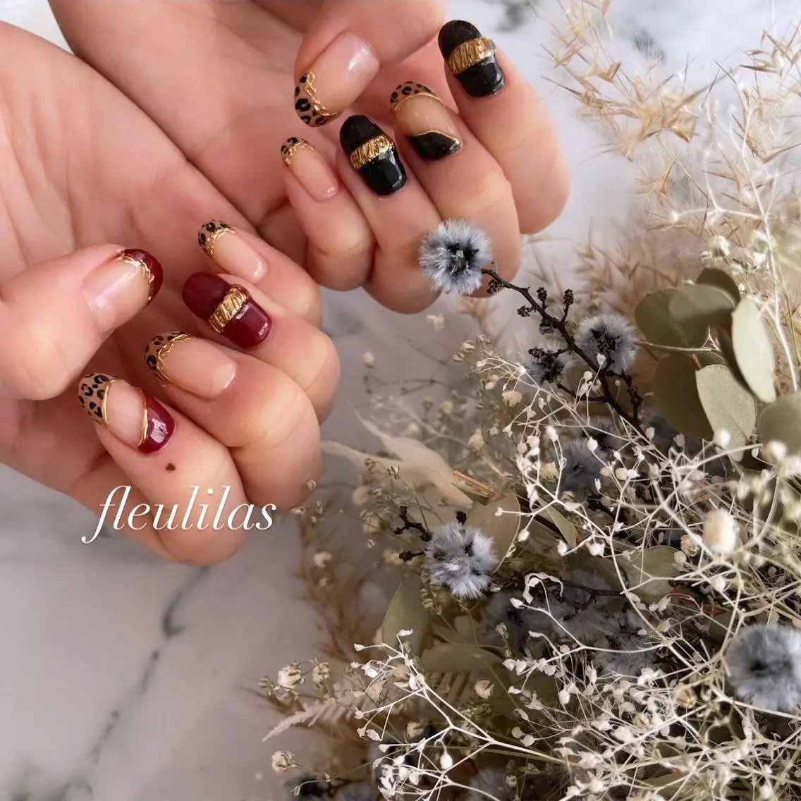 ネイル フレンチネイル fleulilas 松葉のその他イメージ