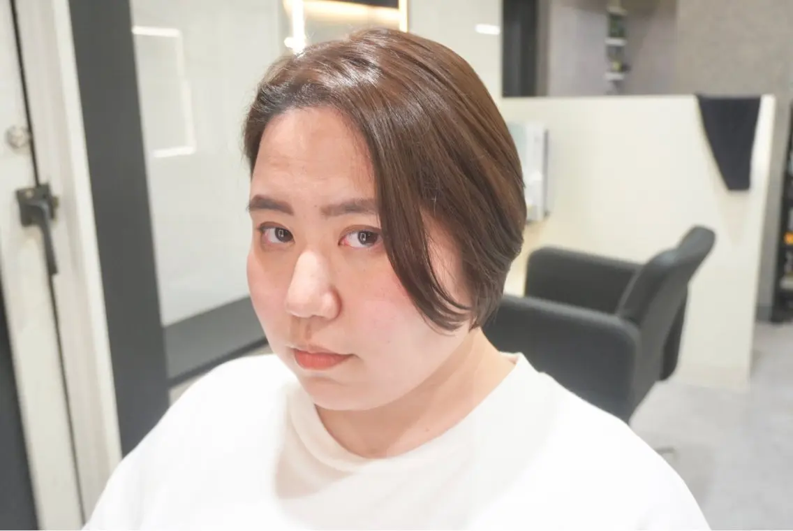 ショート カラー ブラウンカラー 学生 ショートヘア ミヤザキ ユタカのヘアスタイル