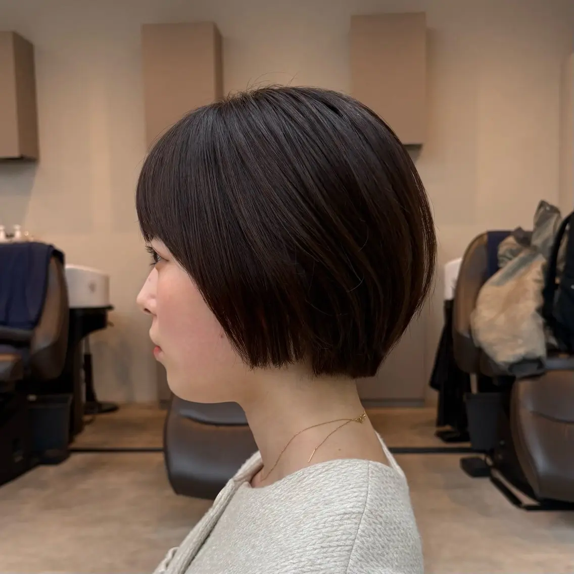 ショート 似合わせカット ショートヘア トリートメント manami/ ハッシュレイヤーのヘアスタイル