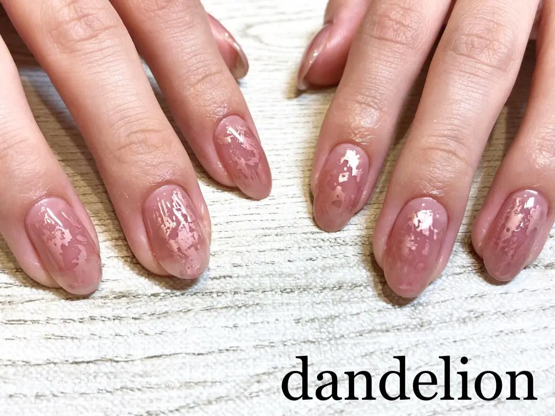ネイル ハンドネイル ハンドケア dandelion ダンデライオンのネイルデザイン