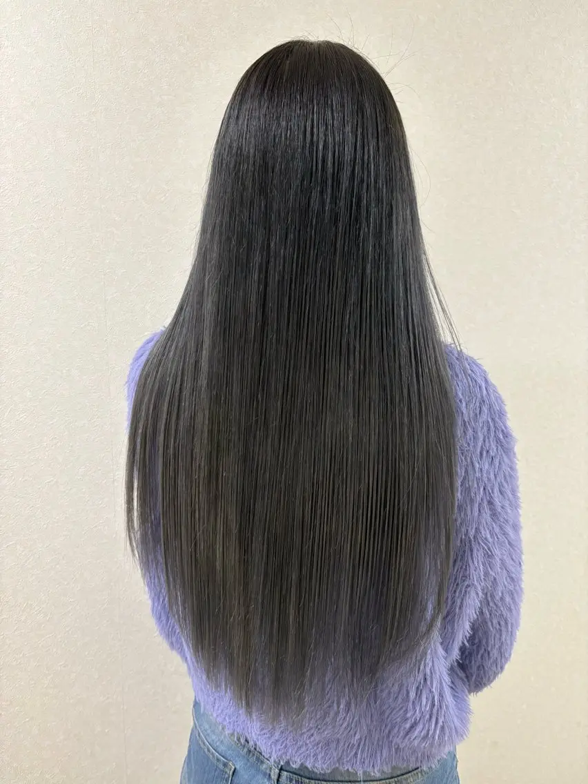 ケアブリーチでダメージ削減ダブルカラー+フローディアトリートメントの写真