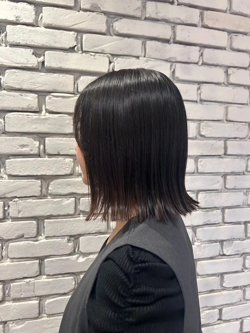 ミディアム 🤎オリーブカラー× パーマ特化💫森口のヘアスタイル