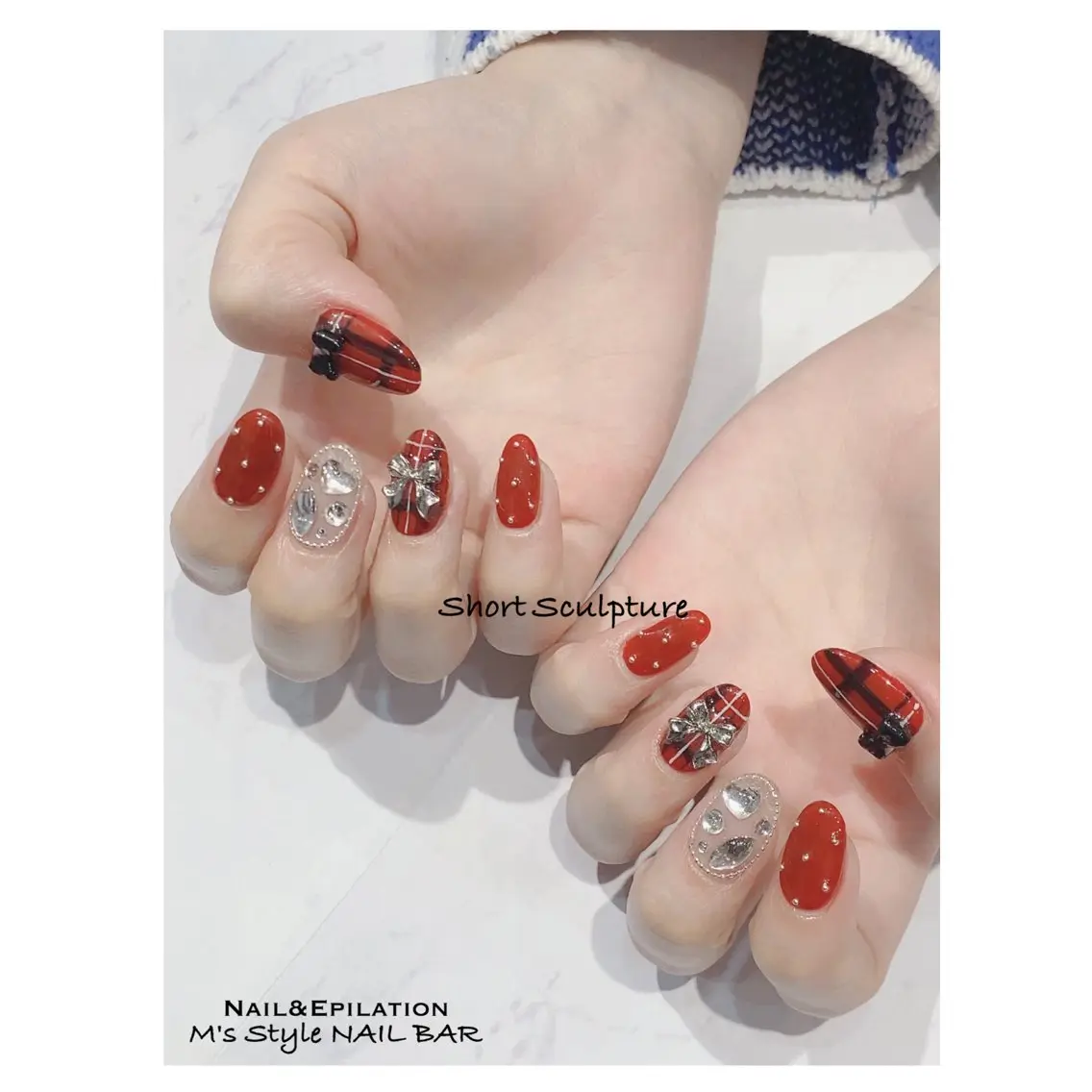 ネイル 成人式 フットネイル フレンチネイル ジェルネイル 韓国ネイル ハンドネイル M's Style NAIL BARのネイルデザイン