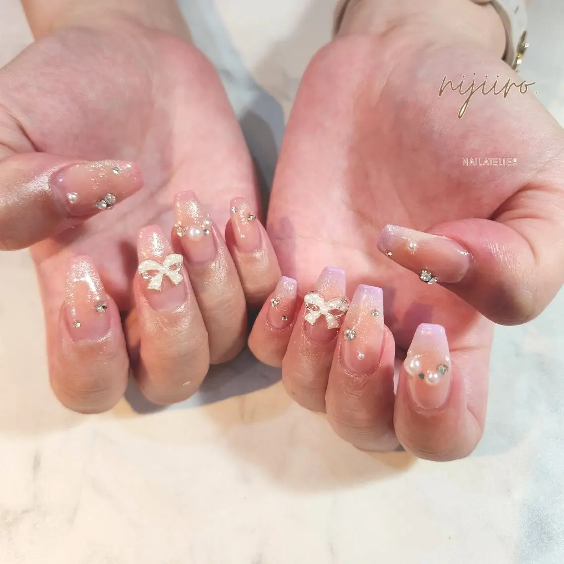 ネイル ハンドネイル nijiiro🌈 サトウのネイルデザイン
