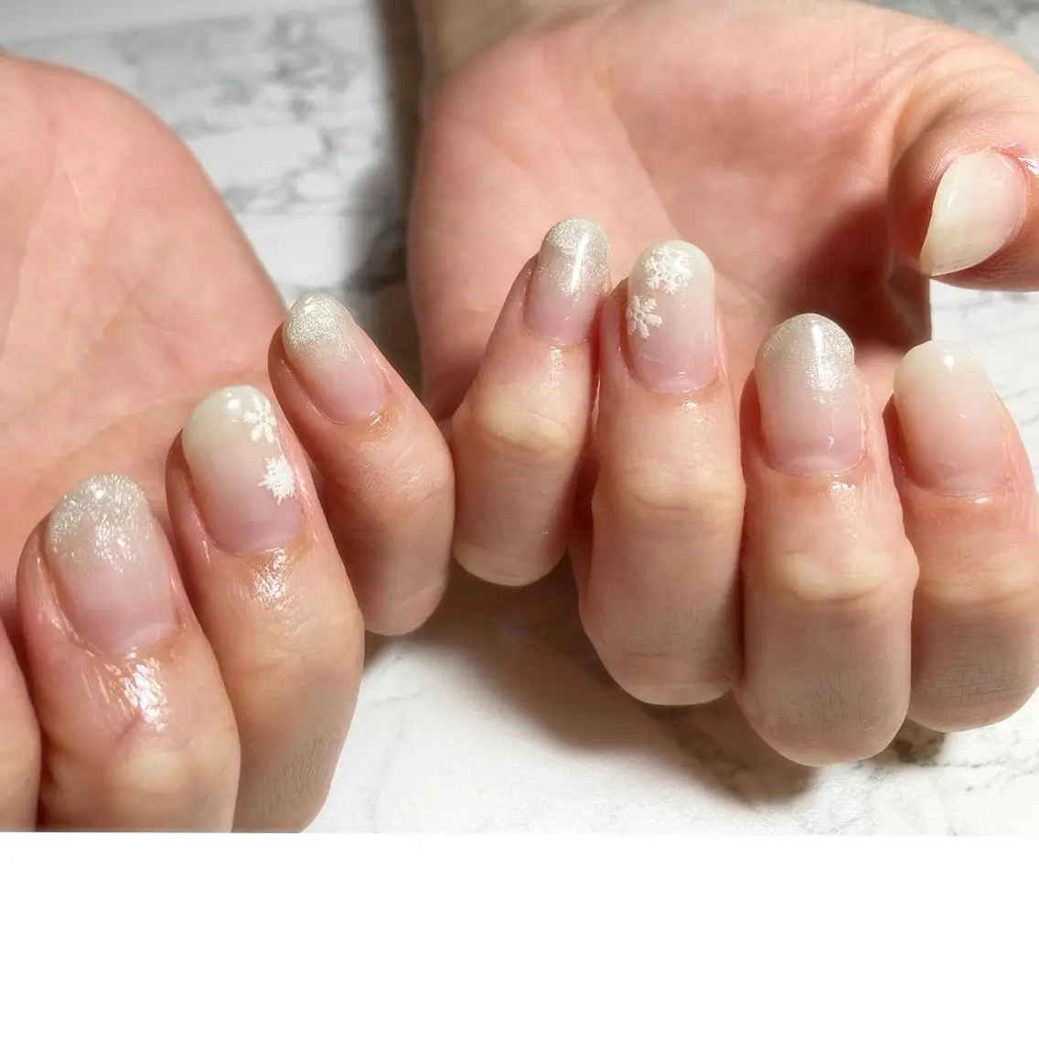 ネイル グラデーション マグネットネイル 手書きが得意🖌️ Y’s  nailのネイルデザイン