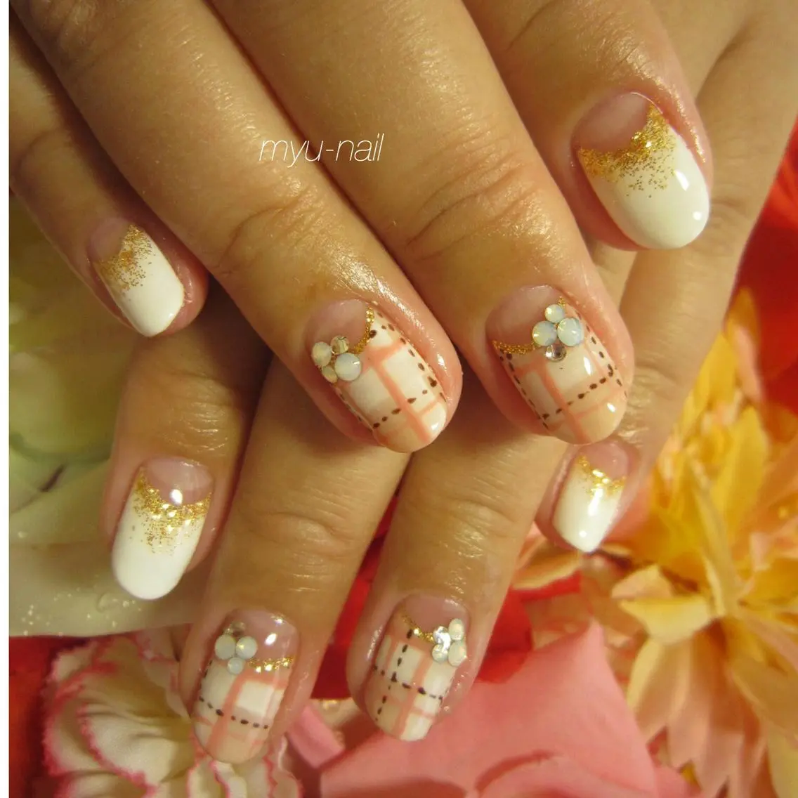 ネイル アートネイル ホームサロン myu-nailのネイルデザイン