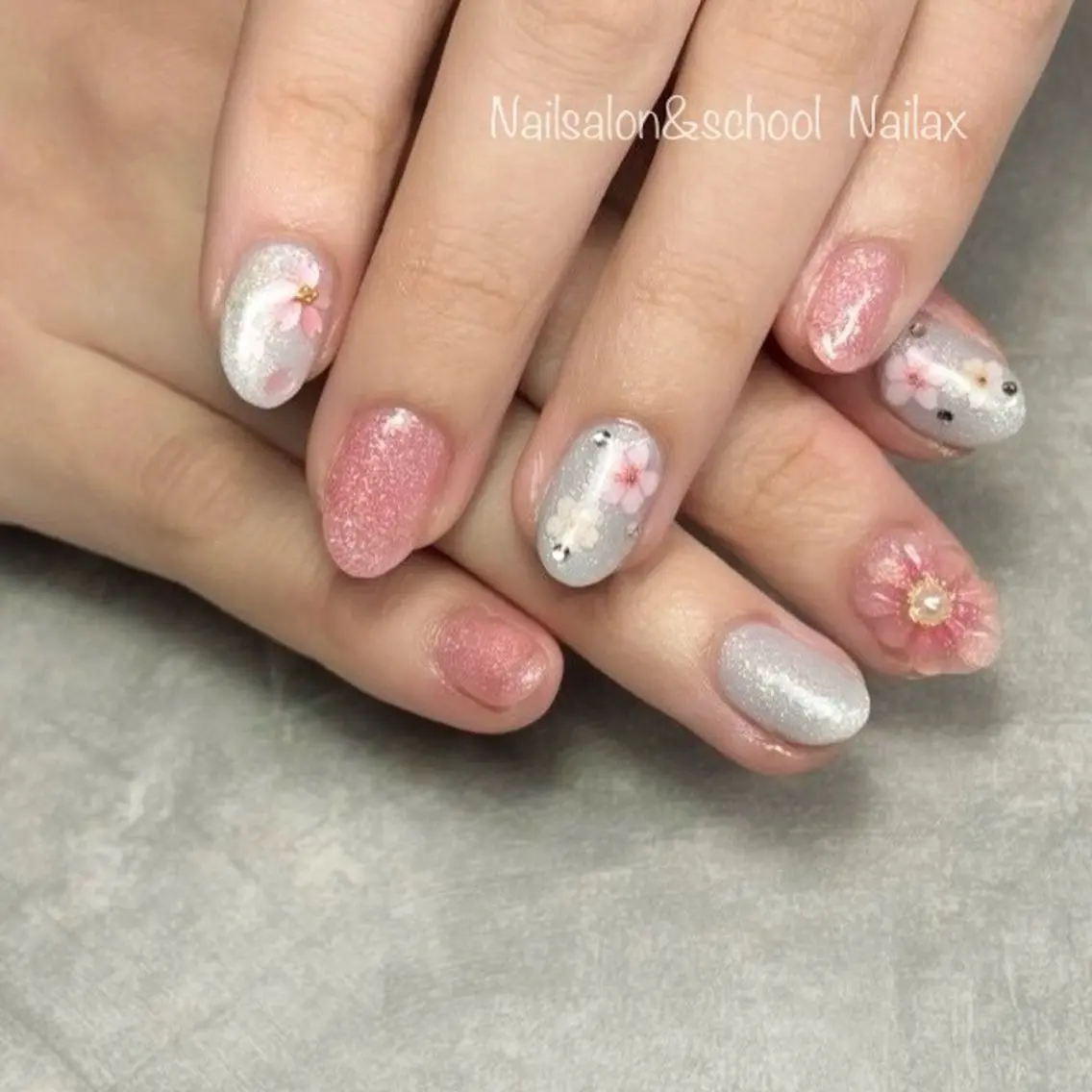 ネイル アートネイル ハンドネイル nailax Rinのネイルデザイン