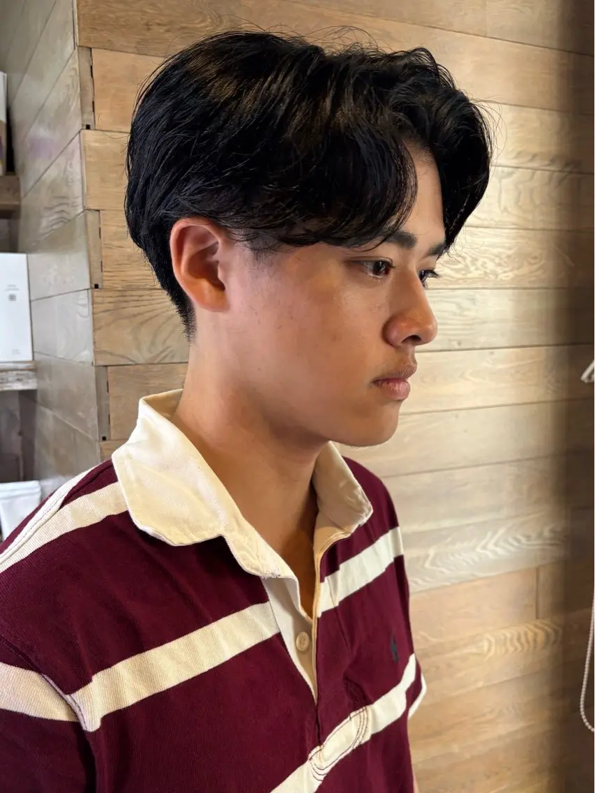 メンズカット✂️+パーマ🌀の写真