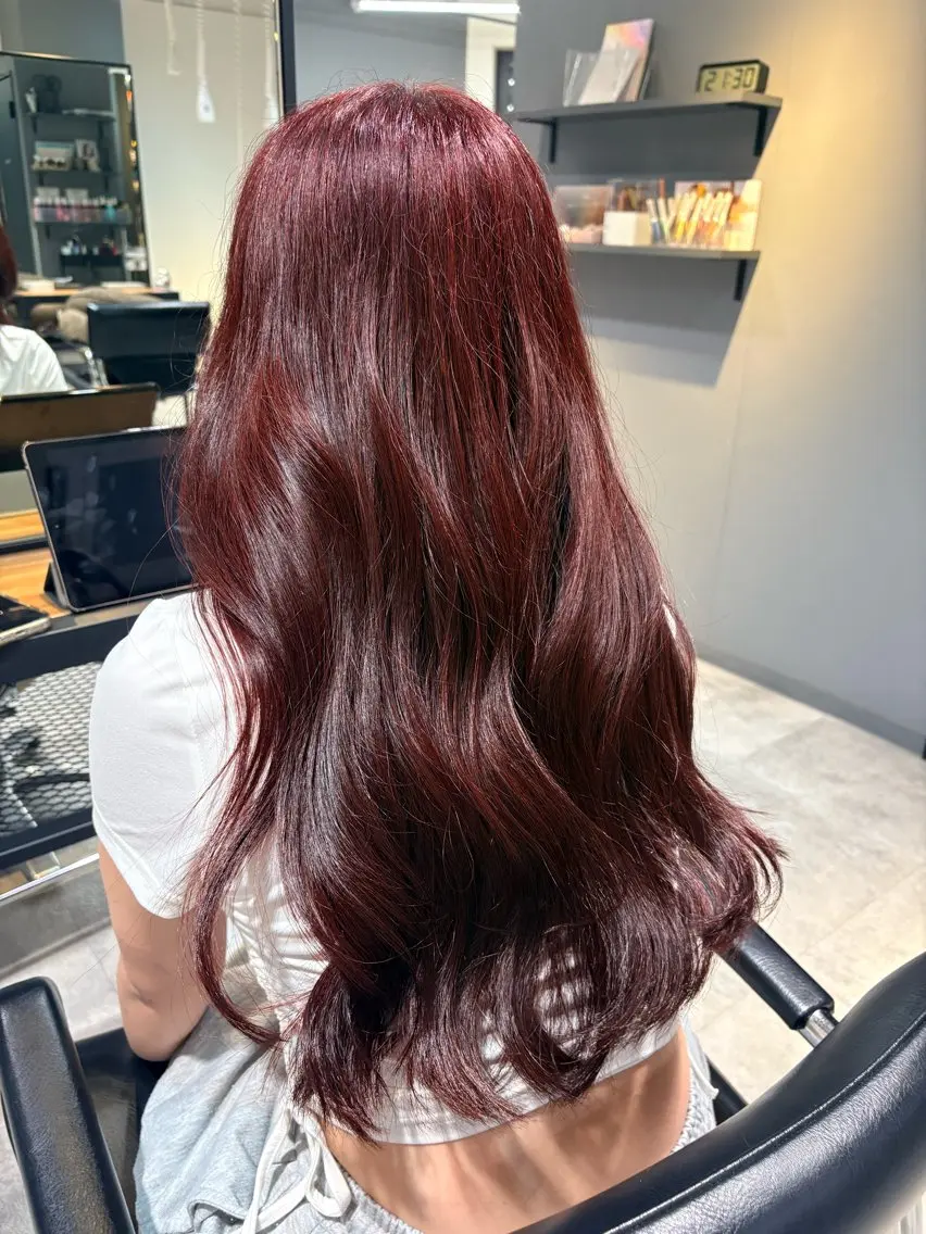 カラー 楠 彩乃のヘアスタイル