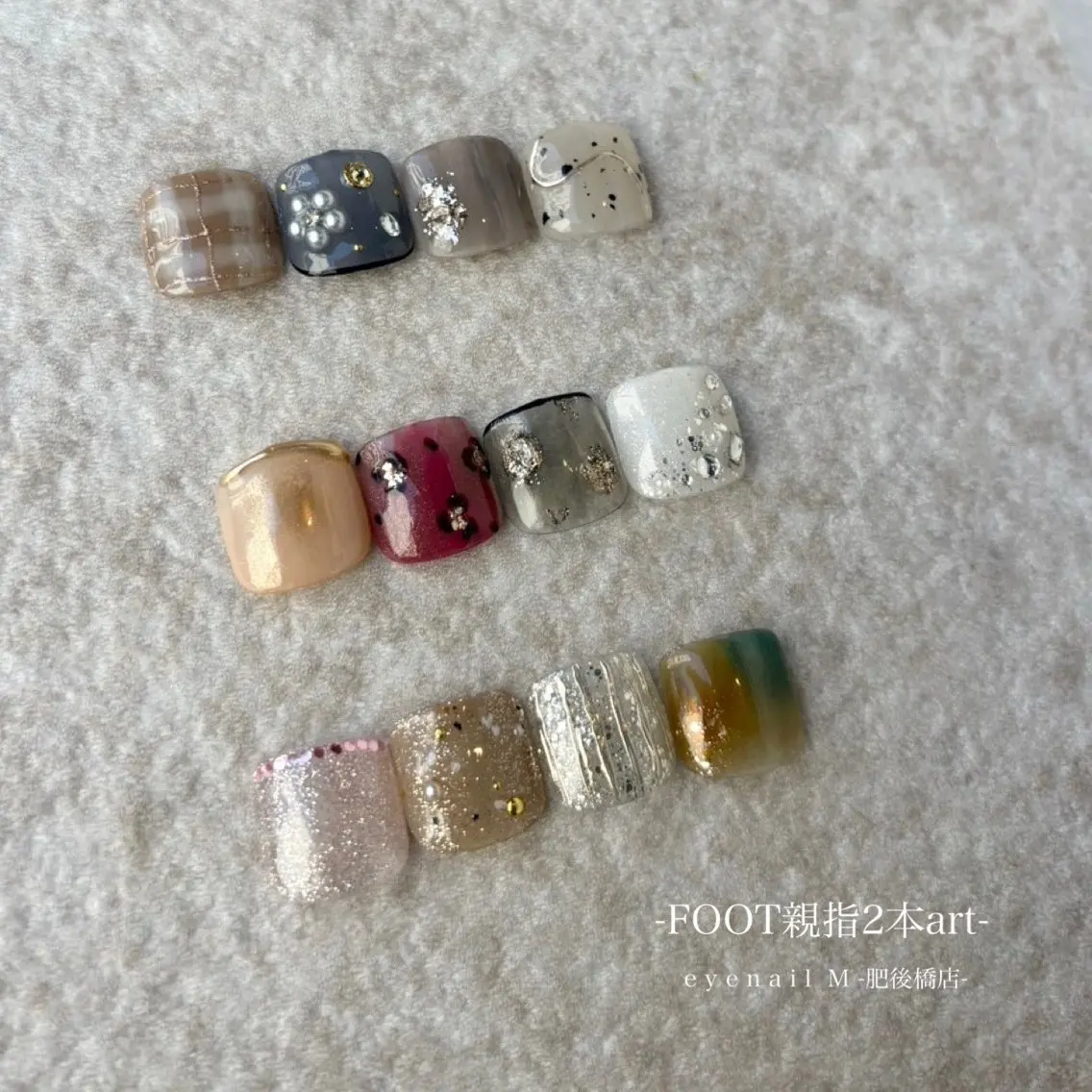 ネイル フットネイル miki 🌿のネイルデザイン