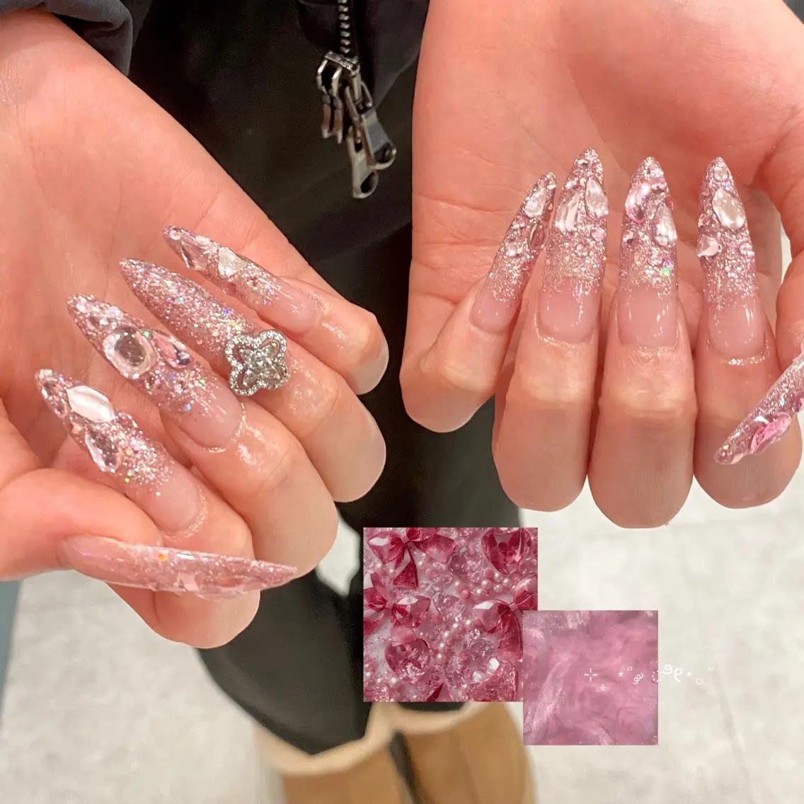 ネイル ロングネイル スーパーロングネイル 🎀FLORANZ 🎀MIKAのネイルデザイン