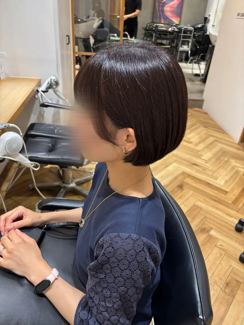 ショート カット ヘアカラー Mana 🫧のヘアスタイル