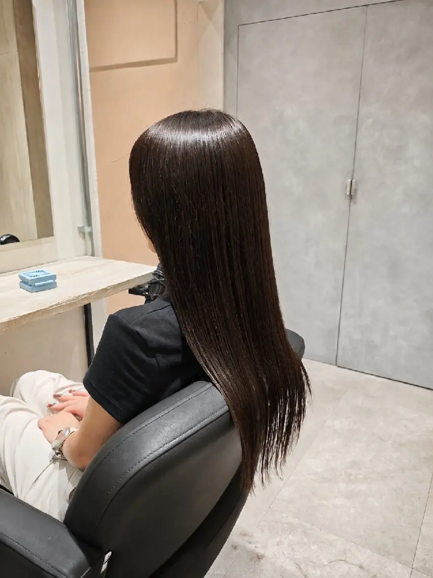 ロング EIGHT北千住 ✨齋藤真理子のヘアスタイル