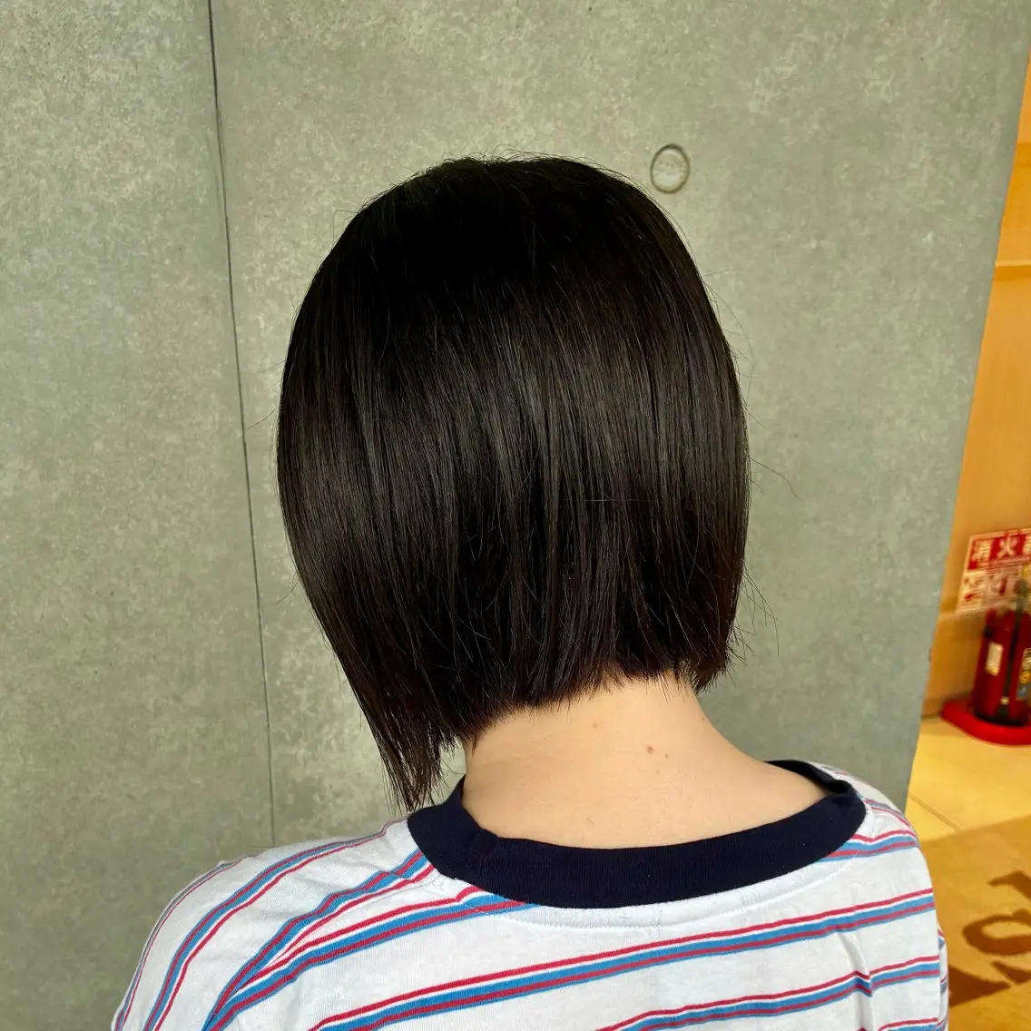 ショート 縮毛矯正 カット 遠藤姫花 𝒂𝒔𝒉草加𓂃のヘアスタイル