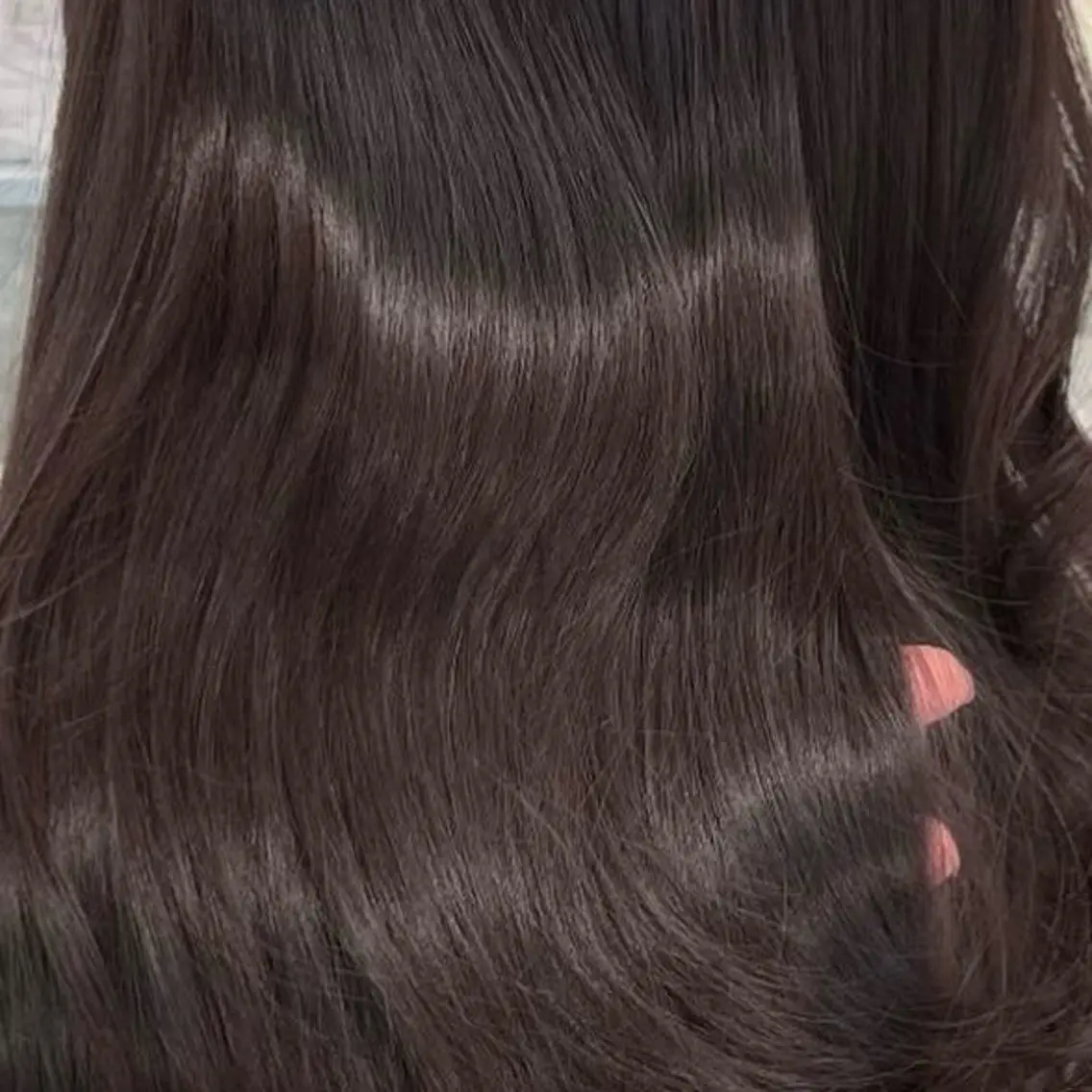 カラー ブラウンカラー ヘアカラー トリートメント 縮毛矯正/レイヤー/ 髪質改善/海月のヘアスタイル