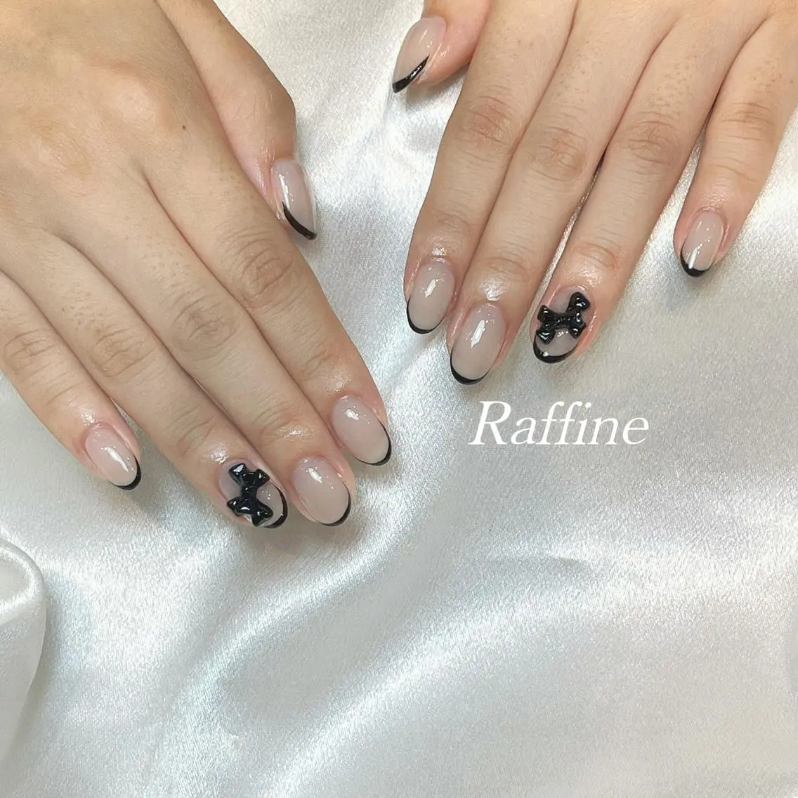 ネイル RAFFINE haru🦋🩵のネイルデザイン