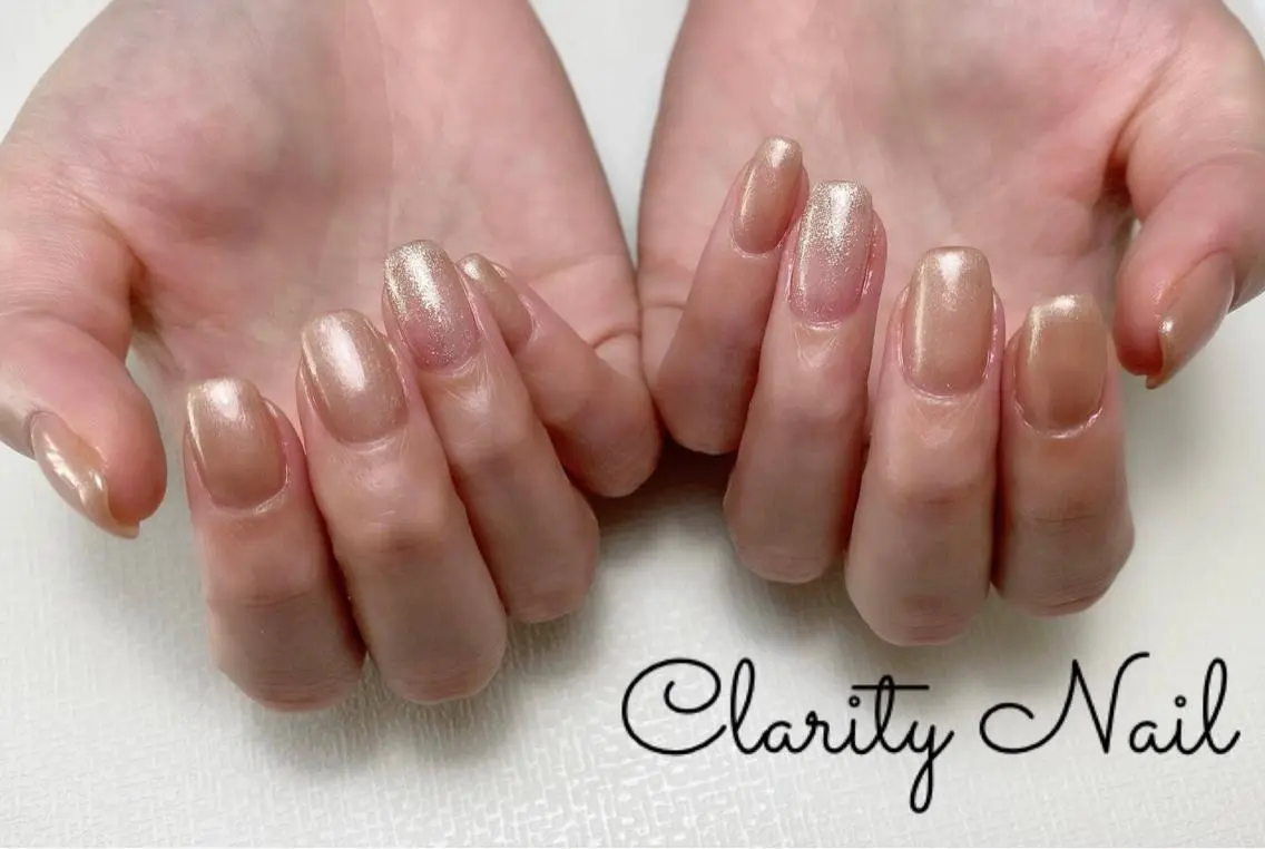 ネイル ワンカラーネイル ハンドネイル Clarity Nailのネイルデザイン