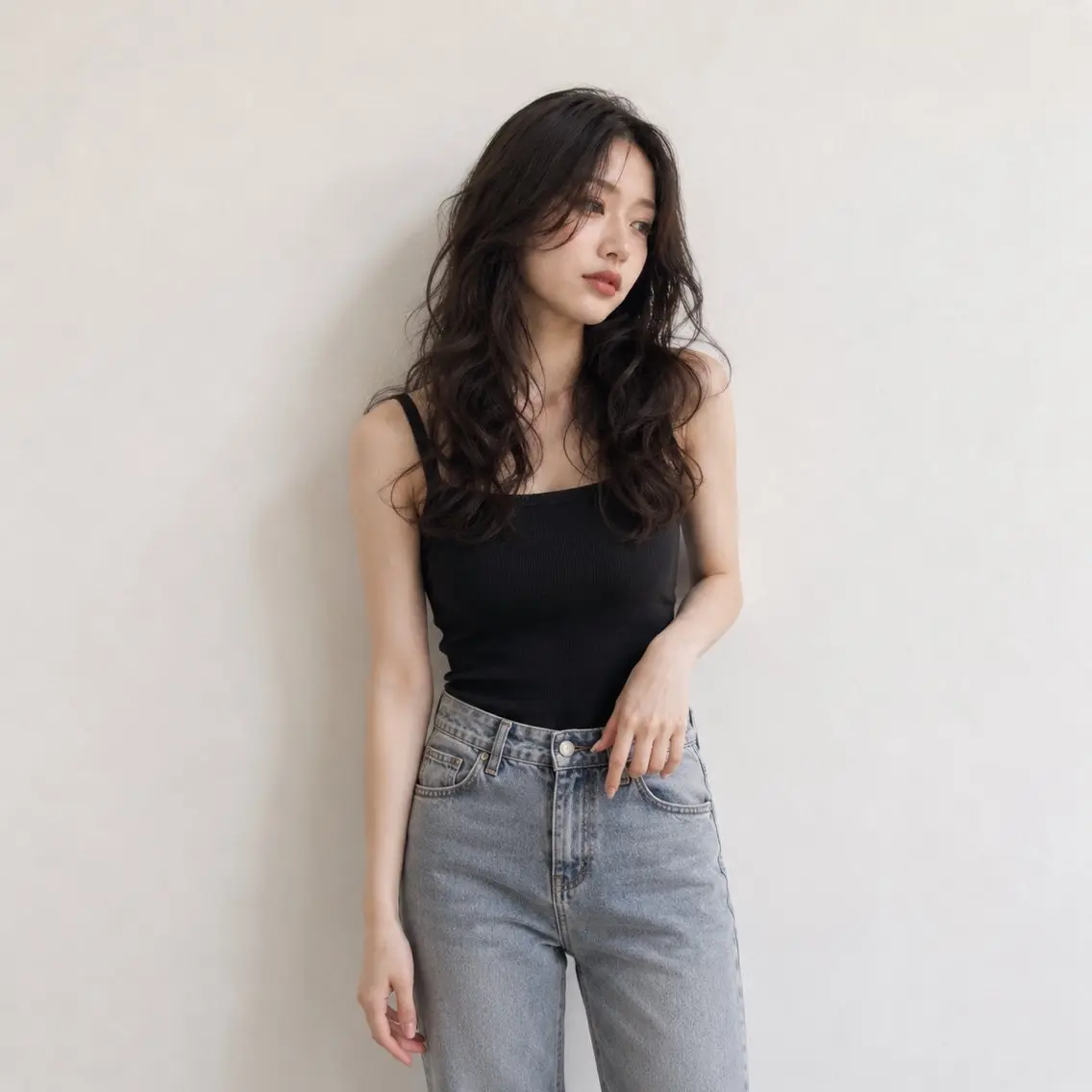 セミロング カラー パーマ ヘアアレンジ カット ヘアカラー トリートメント 🦋縮毛/レイヤ ー/透明感カラー🦋のヘアスタイル