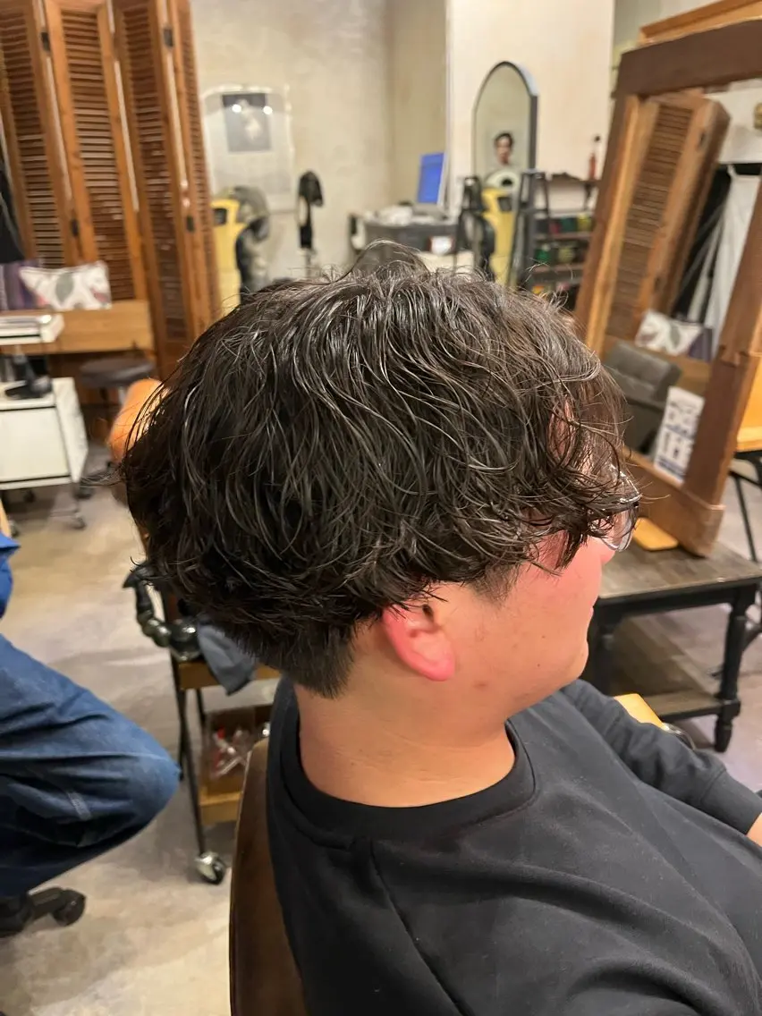 パーマ スパイラルパーマ 糸賀 蒼天のヘアスタイル
