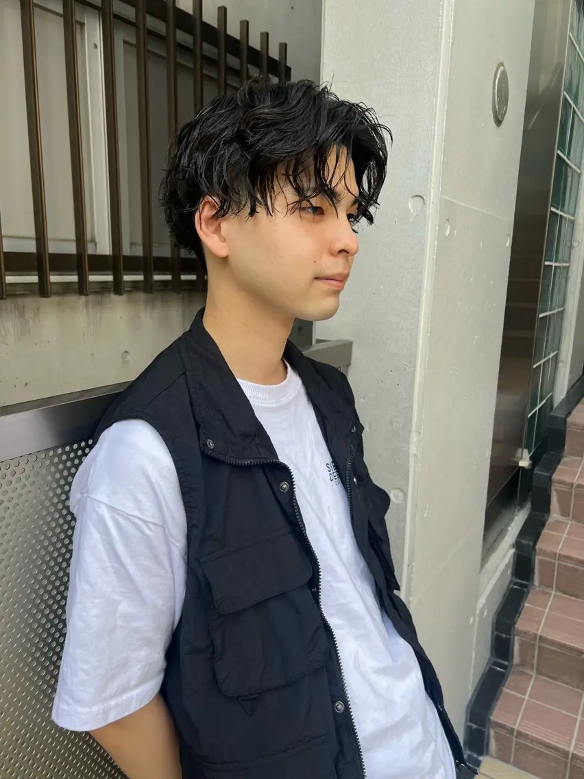 🌟期間限定🌟【ご新規様限定クーポン】カット+パーマ＋スキャルプケアトリートメント付きの写真