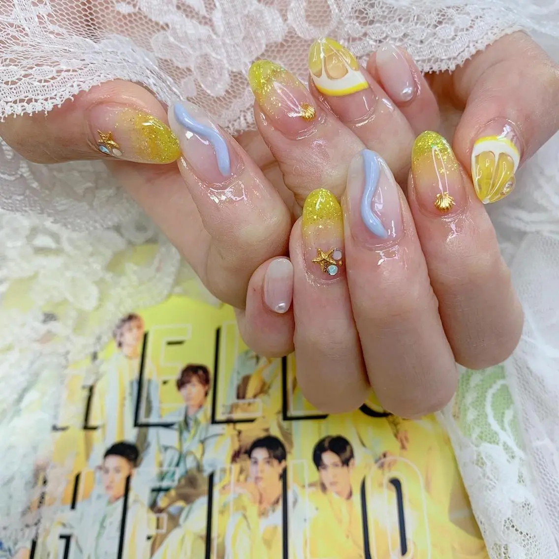 ネイル ハンドネイル La neige* yuki 🐩🌙のネイルデザイン