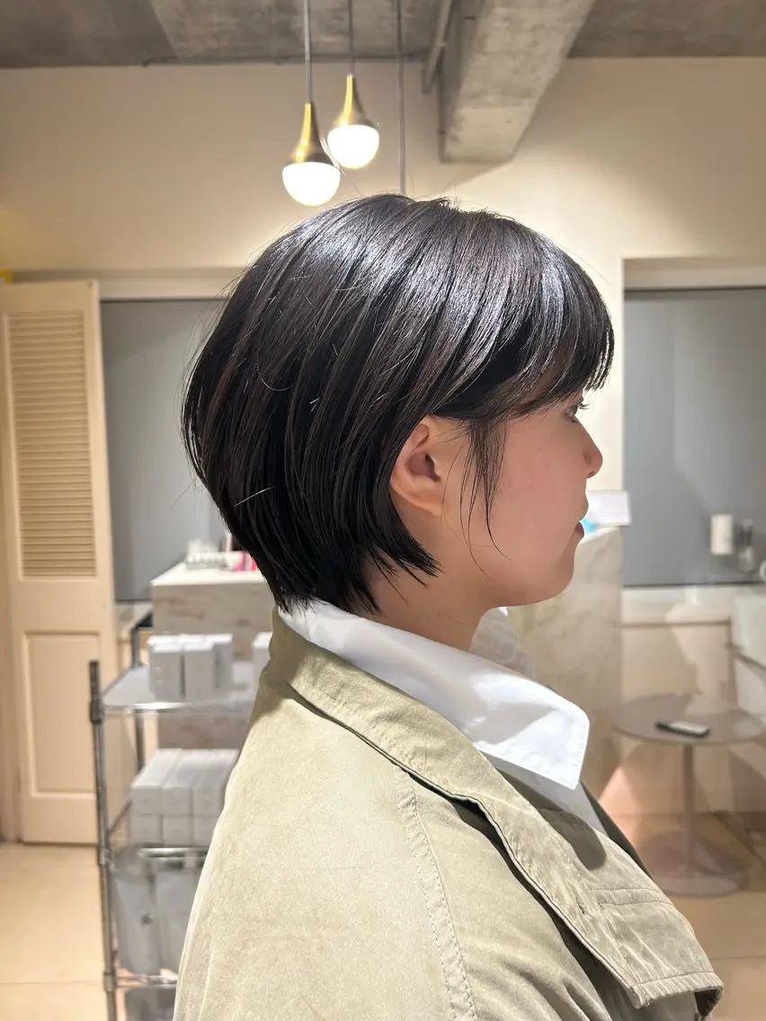 ショート 笹木 菜々子のヘアスタイル