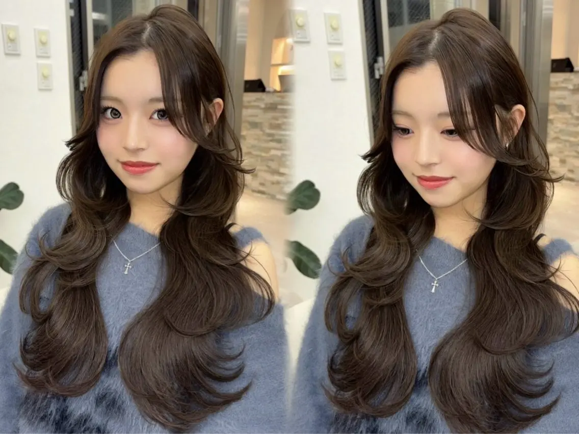ロング カラー エクステ プルエクステ◆ Fi-Ne吉祥寺のヘアスタイル