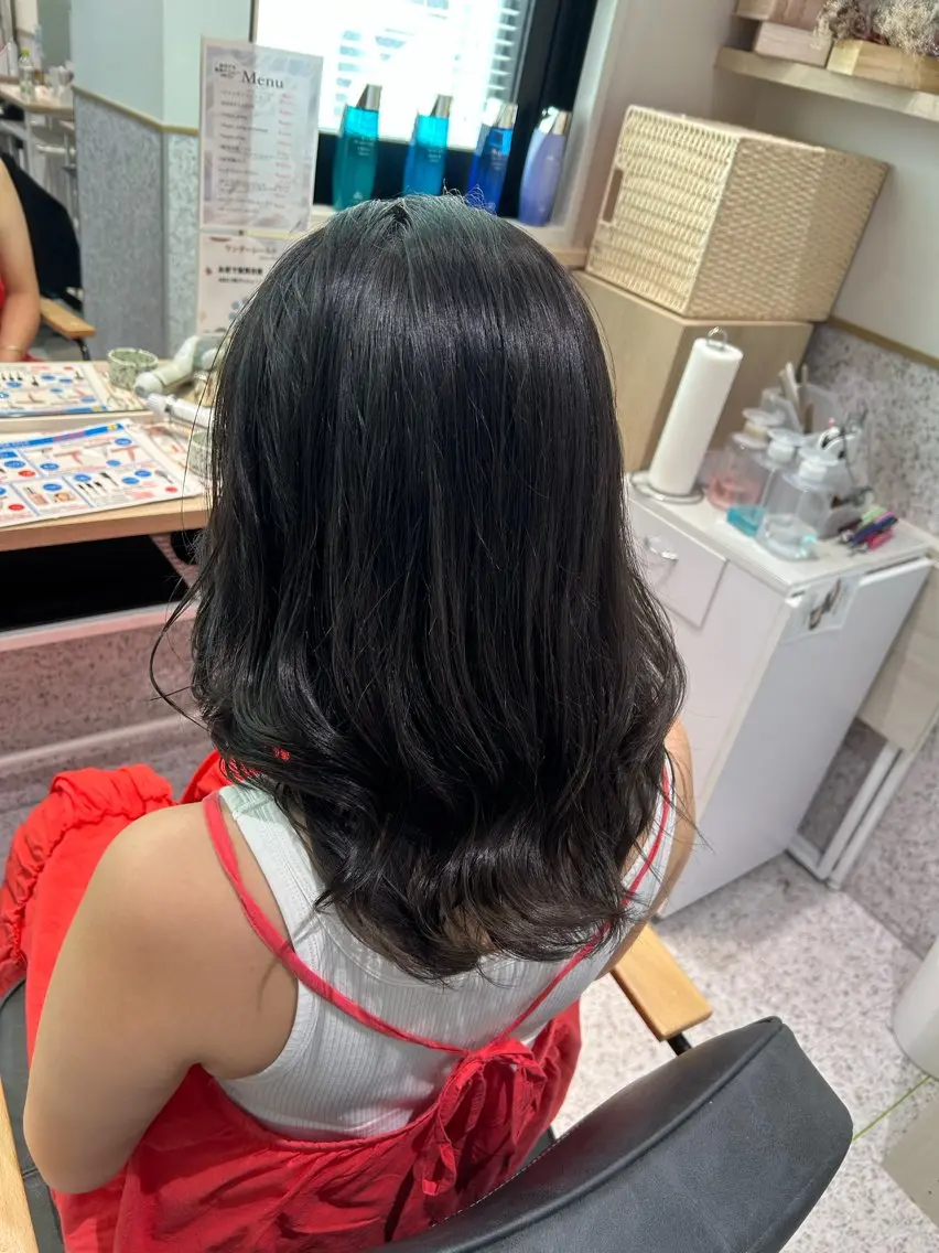 カラー ヘアカラー ♡透明感カラー★ ネイル/しの♡のヘアスタイル