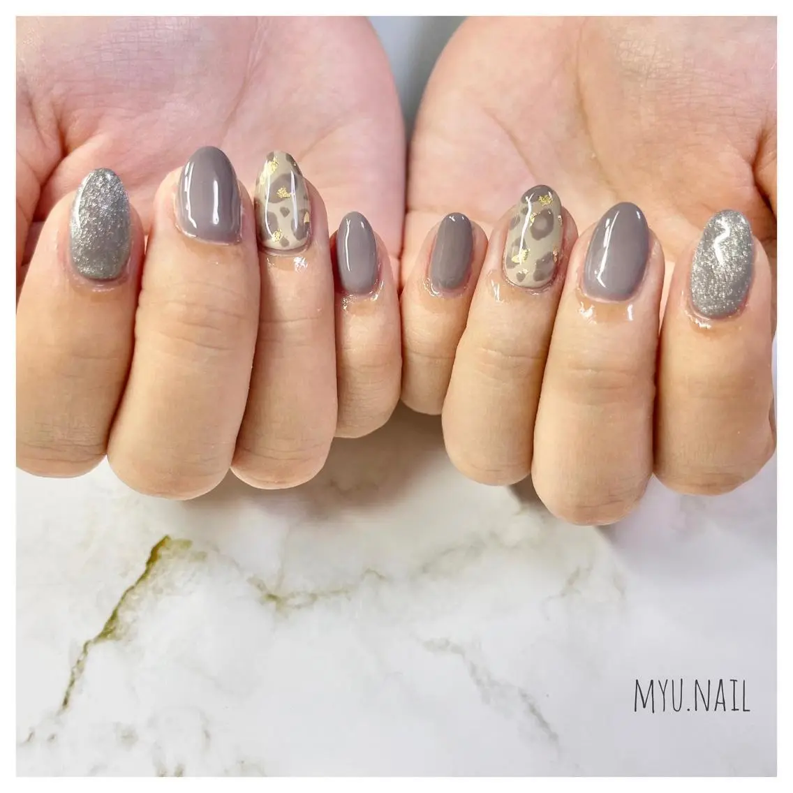 ネイル ジェルネイル マグネットネイル Y's nailのネイルデザイン
